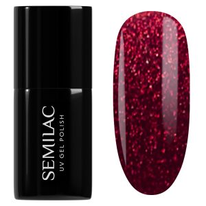 955 Semilac Holly Berry Red