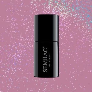 319 Semilac Shimmer Dust Pink
