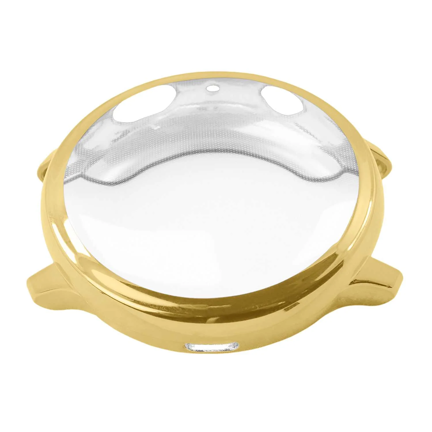Funda Protectora de TPU Dorado Compatible con Relojes Inteligentes Samsung Galaxy Watch Active 2 (44mm) - Imagen 2