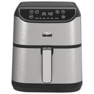 Bella Pro Series Air Fryer With Touchscreen Stainless Steel 6QT