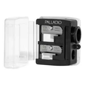 Palladio Sacapuntas De Doble Cañón Black