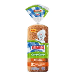 Bimbo Pan Cero Cero Integral 500 gr