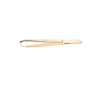 Pinza Depilar Dorada 9cm